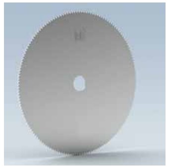 Пила дисковая для раскроя арматуры диаметр 210 мм для станков Eisele LEITZ WK 952-2/210 Дополнительное оборудование для станков