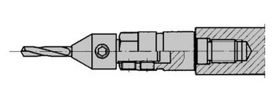 Адаптер для сверла длина 40 мм LEITZ PM 320-0-30/40 Фрезы